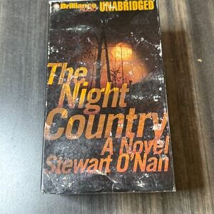 Brilliance Audio The Night Country Unabridged Novel Audio Cassette‎ Tape